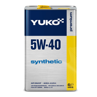 Моторна олива  SYNTHETIC  YUKO 5W-40