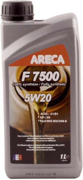 Моторна олива  F7500 EcoBoost ARECA 5W-20