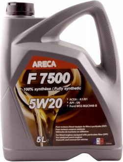 Моторна олива  F7500 EcoBoost ARECA 5W-20
