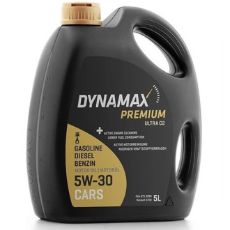 Моторна олива  PREMIUM ULTRA C2 DYNAMAX 5W-30