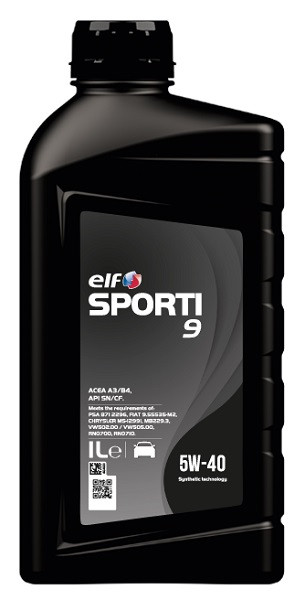 Моторна олива  SPORTI 9 ELF 5W-40