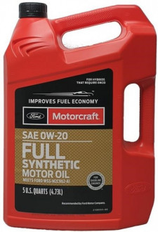 Моторна олива  MOTOCRAFT Full Synthetic Motor Oil FORD 0W-20