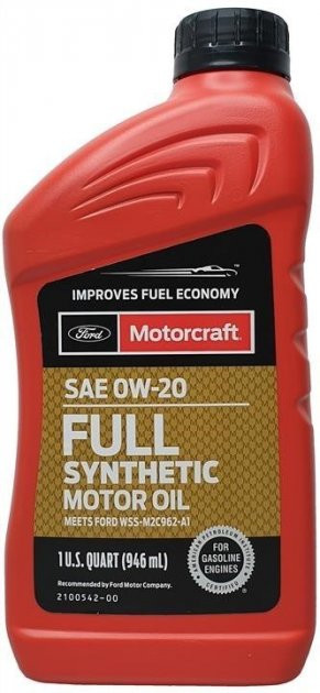 Моторна олива  MOTOCRAFT Full Synthetic Motor Oil FORD 0W-20