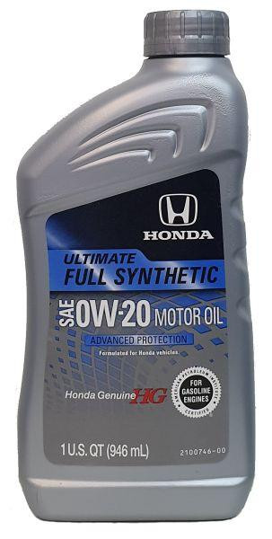 Моторна олива  Ultimate Full Synthetic HONDA/ACURA 0W-20