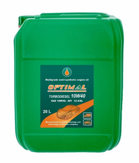 Моторна олива  Turbodiesel OPTIMAL OIL 10W-40