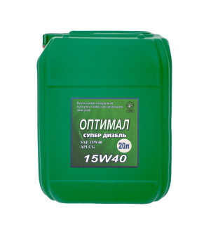 Моторна олива  Супердизель OPTIMAL OIL 15W-40