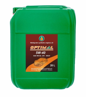 Моторна олива   OPTIMAL OIL 5W-40