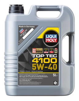 Моторна олива  Top Tec 4100 Liqui Moly 5W-40