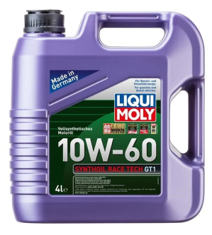 Моторна олива  SYNTHOIL RACE TECH GT 1 Liqui Moly 10W-60