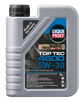 Моторна олива  Top Tec 4600 Liqui Moly 5W-30