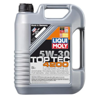 Моторна олива  TOP TEC 4200 API SM/CF ACEA A3-04/B4-04/C3-04  Liqui Moly 5W-30