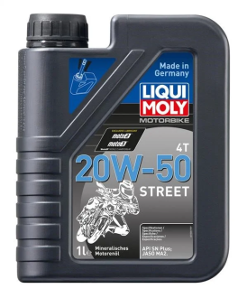 Моторна олива  MOTORBIKE 4T STREET Liqui Moly 20W-50