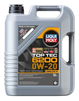 Моторна олива  TOP TEC 6200 Liqui Moly 0W-20