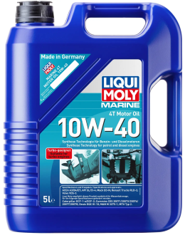 Моторна олива  Marine 4T Motor Oil Liqui Moly 10W-40