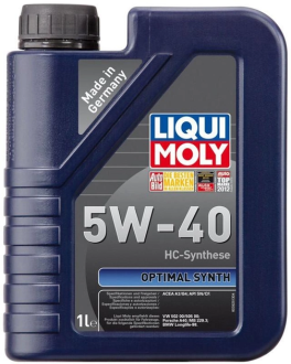 Моторна олива  Optimal Synth Liqui Moly 5W-40