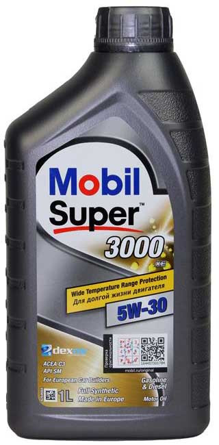 Моторна олива  Super 3000 XE Mobil 5W-30