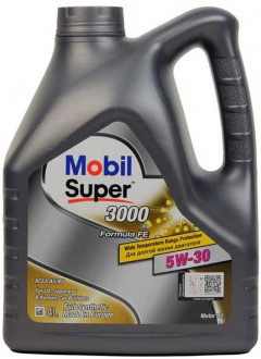 Моторна олива  Super 3000 X1 Formula FE Mobil 5W-30