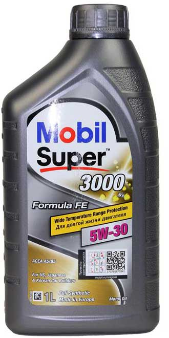 Моторна олива  Super 3000 X1 Formula FE Mobil 5W-30