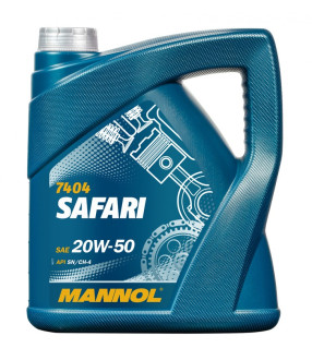 Моторна олива  SAFARI Mannol 20W-50