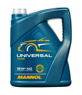 Моторна олива  UNIVERSAL Mannol 15W-40