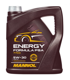 Моторна олива  7703 Energy Formula PSA Mannol 5W-30