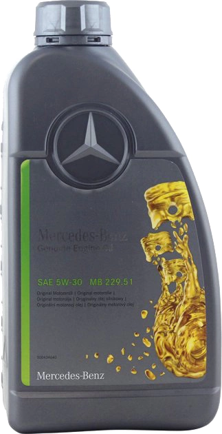 Моторна олива  MB 229.51 MERCEDES 5W-30