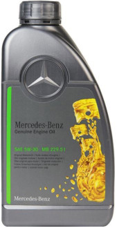 Моторна олива  Genuine Engine Oil Mercedes 5W-30