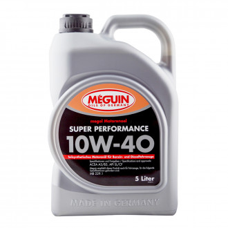 Моторна олива  SUPER PERFORMANCE Meguin 10W-40