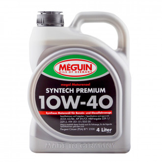 Моторна олива  Syntech Premium Meguin 10W-40