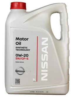 Моторна олива  Motor Oil NISSAN/INFINITI 0W-20