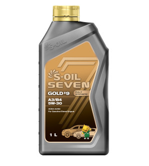 Моторна олива  7 GOLD #9 S-oil 5W-40