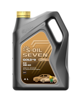 Моторна олива  7 GOLD #9 S-oil 5W-40