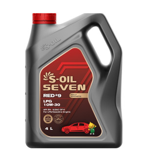 Моторна олива  SEVEN RED #9 LPG S-oil 10W-30