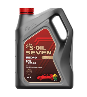 Моторна олива  SEVEN RED #9 LPG S-oil 10W-40