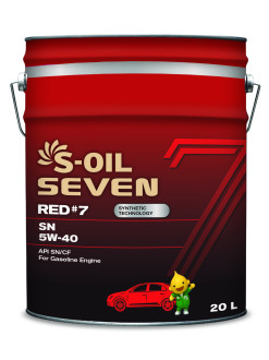 Моторна олива  7 RED #9 S-oil 5W-40