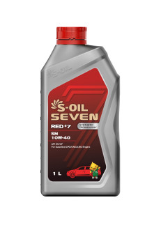 Моторна олива  S-OIL7 RED#5 SL S-oil 10W-40