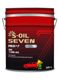 Моторна олива  7 RED #7 S-oil 10W-40