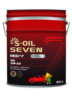 Моторна олива  7 RED #7 S-oil 5W-20