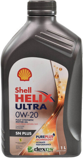Моторна олива  Helix Ultra SP  Shell 0W-20