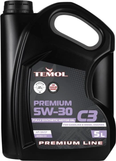 Моторна олива  PREMIUM TEMOL 5W-30