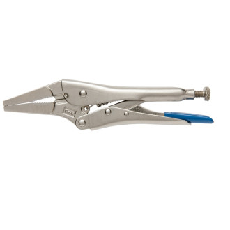 HOEGERT Кліщі зажимні - подовжені прямі губки 225 мм HOEGERT 55 