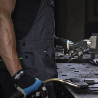 HOEGERT Зварювальні кліщі 240мм, пласкі, ширина 100мм, макс. 30 мм HOEGERT 30 