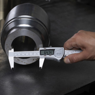 Штангенциркуль цифровий, клас захисту IP54 HOEGERT 0 - 150 