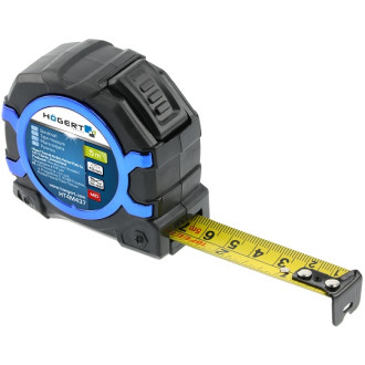 HOEGERT Рулетка з магнітом, нейлоновим покриттям, двустороння HOEGERT HOEGERT 5 