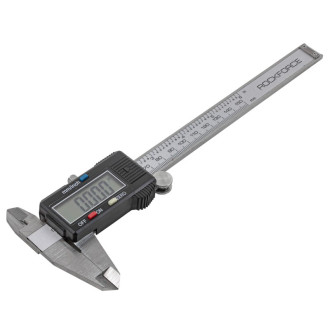 ROCKFORCE Штангенциркуль електронний (0-150мм, 0.01мм; внутр. Ø, зовн. Ø + глибиномер), в пластиковому футлярі ROCKFORCE RF-5096PE1