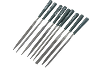 ROCKFORCE Набір надфілів різнопрофільних 10пр. (L-140мм, Ø3мм) RockForce RF-6163