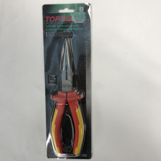 Довгогубці діелектричні 8" 1000V VDE TOPTUL DGCB2208