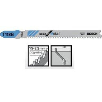 Пильне полотно Bosch Basic for Metal T 118 B 1шт