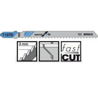 Пильне полотно Bosch Special for Alu T 127 D 1шт