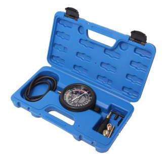 ROCKFORCE Тестер тиску палива та вакууму в наборі з різьбовими адаптерами ROCKFORCE RF-904G4
